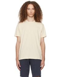 Sunspel - Beige Riviera T-shirt - Lyst