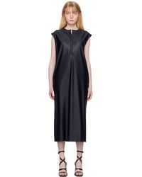 MM by Max Mara - Round Neck Midi Dress - Lyst