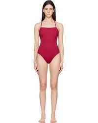 Loulou de Saison - Itak Lds Criss-crossing Straps Swimsuit - Lyst