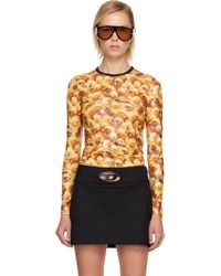 DIESEL - T-Unclau-Ls T-Shirt - Lyst