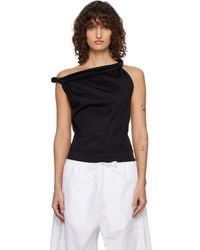 Rohe - Sculptural Cotton Silk Top - Lyst