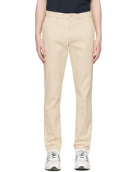 Norse Projects - Beige Aros Trousers - Lyst