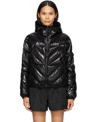Moncler Blouson en duvet noir Padiote