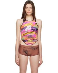 Miaou - Multicolor Jinx Tank Top - Lyst