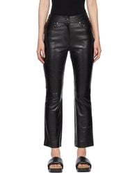 Stand Studio - Avery Leather Pants - Lyst