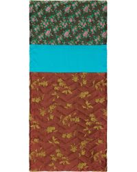 Dries Van Noten - Écharpe Multicolore À Patchwork - Lyst