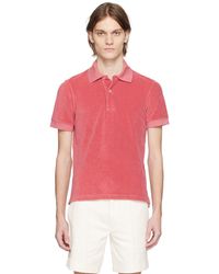 Tom Ford - Cotton-blend Terry Polo Shirt - Lyst