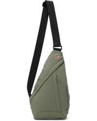 Moncler - Khaki Water-Repellent Crossbody Backpack - Lyst