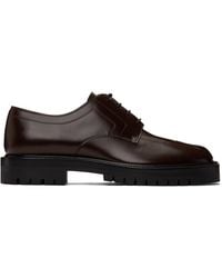 Maison Margiela - Tabi Lace-Up Oxfords - Lyst