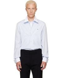 Acne Studios - Layered Poplin Button-Up Shirt - Lyst