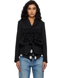 Comme des Garçons - Gabardine Blazer - Lyst