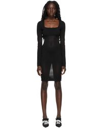 GAUGE81 - Robe Sada À Dégradé Noir Exclusive À Ssense - Lyst