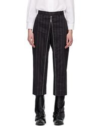 R13 - Front Zip Trousers - Lyst