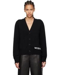 we11done - Patch Pocket Cardigan - Lyst