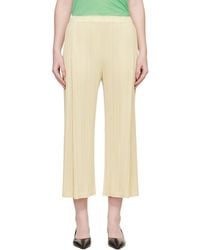 Pleats Please Issey Miyake - Monthly Colors December Trousers - Lyst