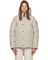 Canada Goose - Beige Wyndham Down Jacket - Lyst
