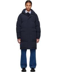 Maison Kitsuné - Hooded Down Puffer Coat - Lyst