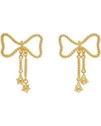 Chopova Lowena - Mace Bow Earrings - Lyst