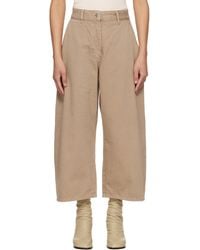 Studio Nicholson - Taupe Chalco Denim Jeans - Lyst