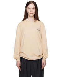 A.P.C. - Manche Longue Adresse T-Shirt - Lyst