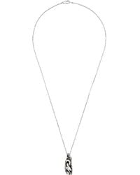 Title Of Work - Crushed Link Necklace - Lyst