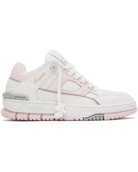 Axel Arigato - White & Pink Area Lo Sneakers - Lyst