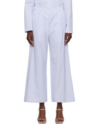Leset - Pantalon de détente yoshi bleu et blanc - Lyst