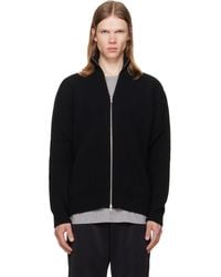 MM6 by Maison Margiela - Ribbed Knit Jacket - Lyst