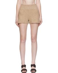Rick Owens - Concordians Alpaca Knit Shorts - Lyst