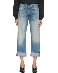 R13 - Cuffed X-Boyfriend Jeans - Lyst