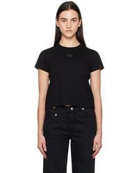 Alexander Wang - Essential Shrunk T-Shirt - Lyst