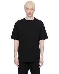 Dries Van Noten - Black Dropped Shoulders T-shirt - Lyst