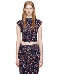 Isabel Marant - Black Juvia T-shirt - Lyst