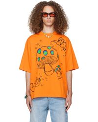 Marni - Ssense Exclusive Orange T-shirt - Lyst
