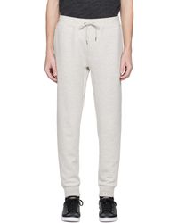 Polo Ralph Lauren - Pantalon de détente gris à logo brodé - Lyst