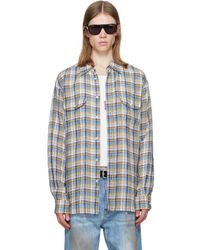 DSquared² - Chemise Rétro Canadian Multicolore En Lin - Lyst