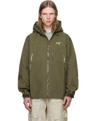 Arc'teryx - Khaki Beta Sv Jacket - Lyst