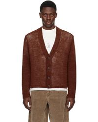 Our Legacy - Cardigan academy bourgogne - Lyst