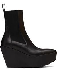 Rick Owens - Concordians Sliver Platform Beatle Chelsea Boots - Lyst