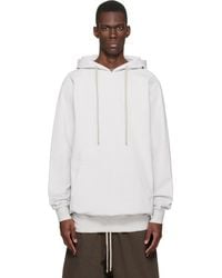 Rick Owens - Off- Temple Pullover Hoodie - Lyst