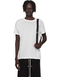 Rick Owens - Off- Concordians Short Level T-Shirt - Lyst