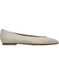 Aeyde - Ellie Almond-Toe Ballerina Flats - Lyst