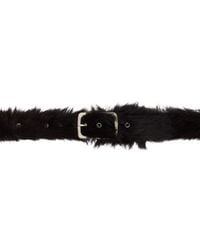Dries Van Noten - Brown Leather Belt - Lyst