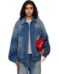 Acne Studios - Robert Trafalgar Denim Jacket - Lyst
