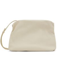 The Row - Off-white Bourse Clutch - Lyst