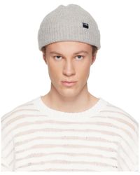 MM6 by Maison Margiela - Ribbed Wool Beanie - Lyst
