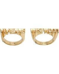 Vivienne Westwood - Essex Ring Set - Lyst