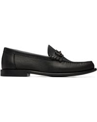 BOSS - Leather Loafers - Lyst