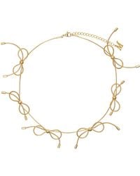 Marland Backus - Bow Necklace - Lyst