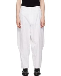 Yohji Yamamoto - Khadi Cotton Drape Trousers - Lyst